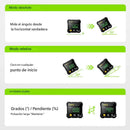 📏✨ Medidor de ángulo digital magnético 4 caras con láser